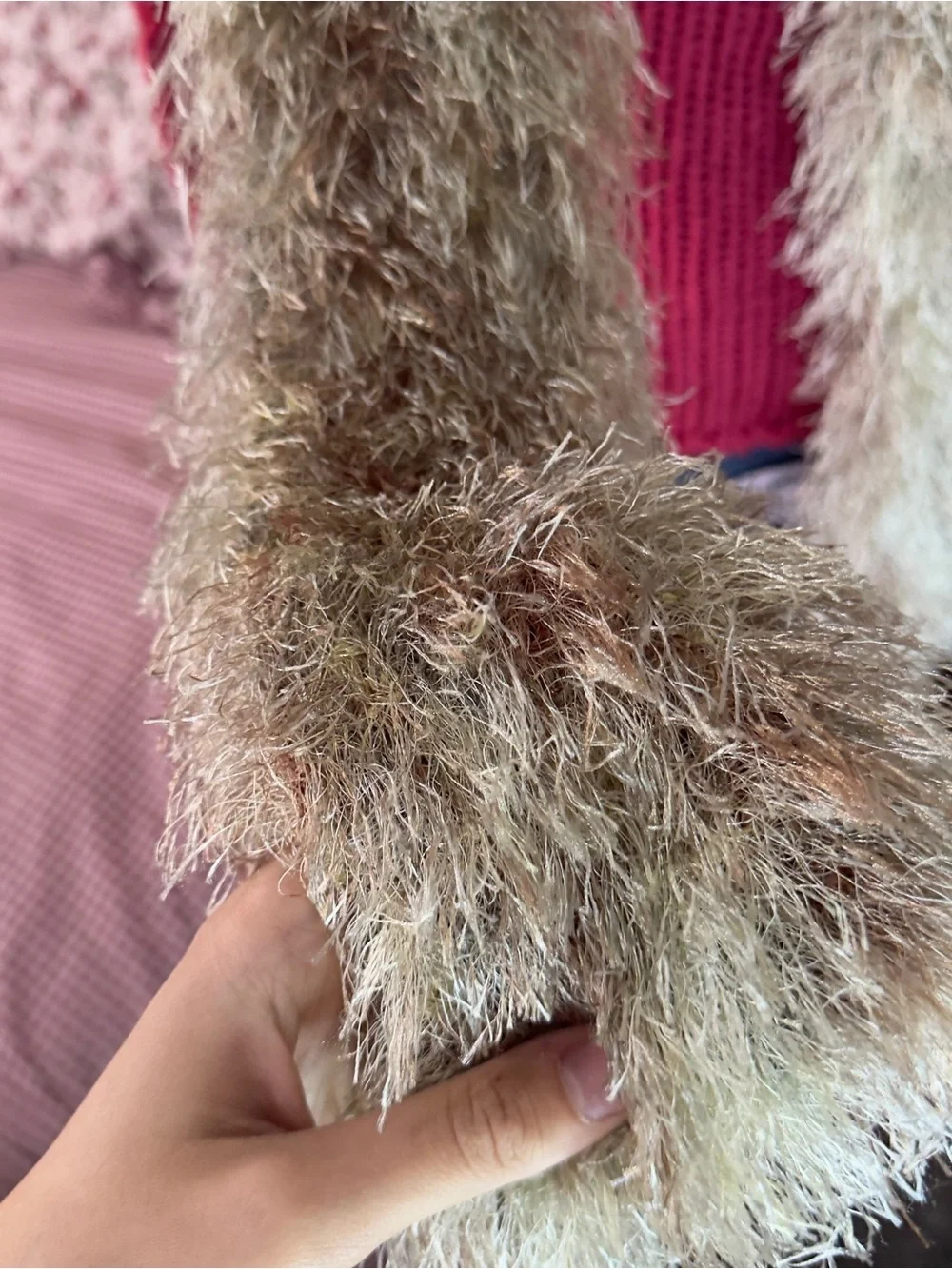 Y2K Fuzzy Scarf